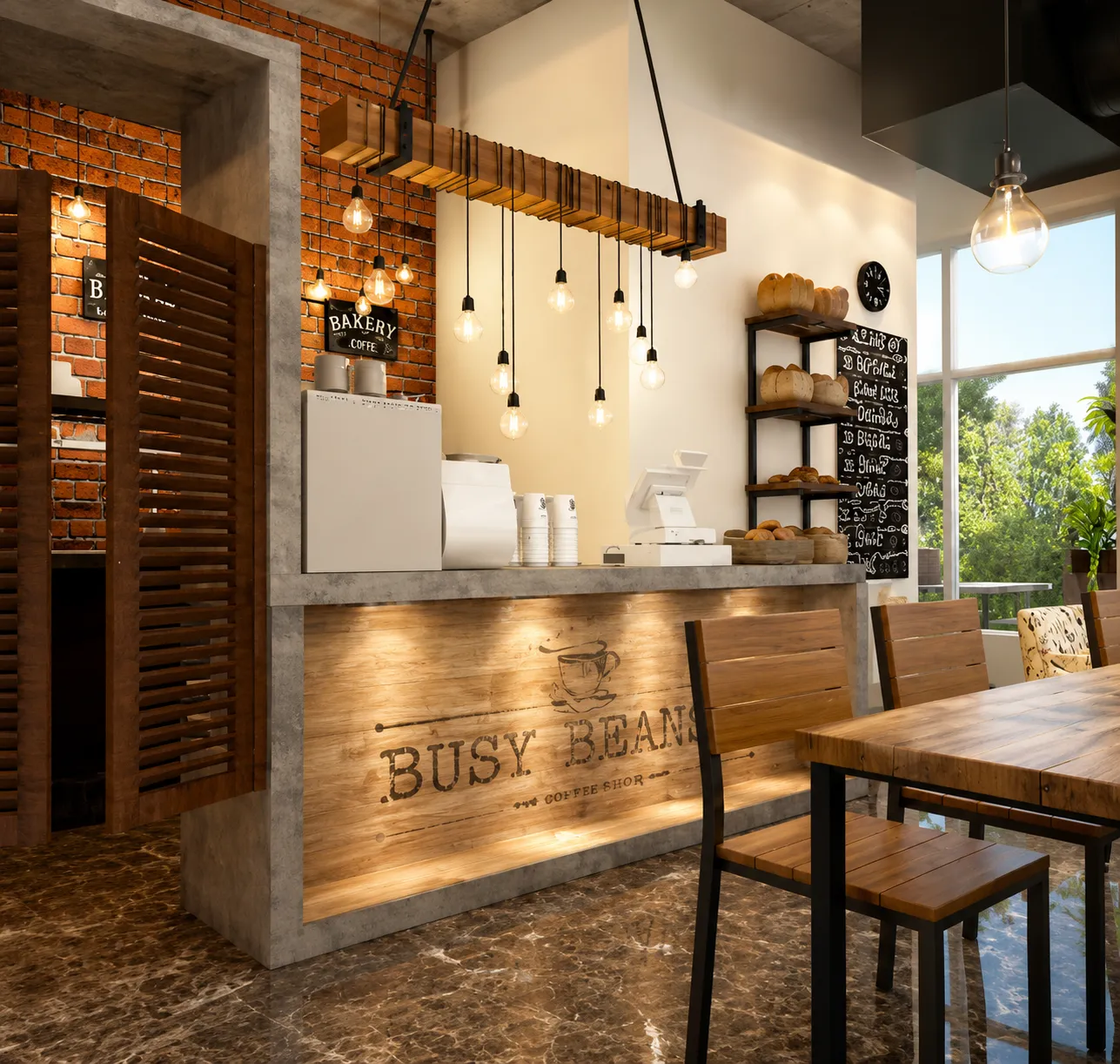 Brewing Counter View