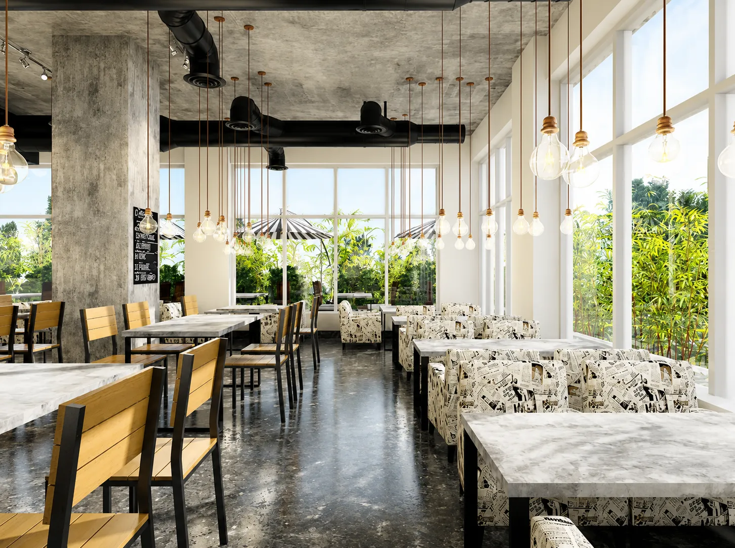 Cozy Dining Lounge View