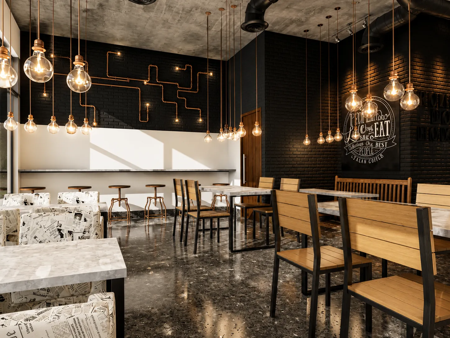 Lighting Details & Timber Studs