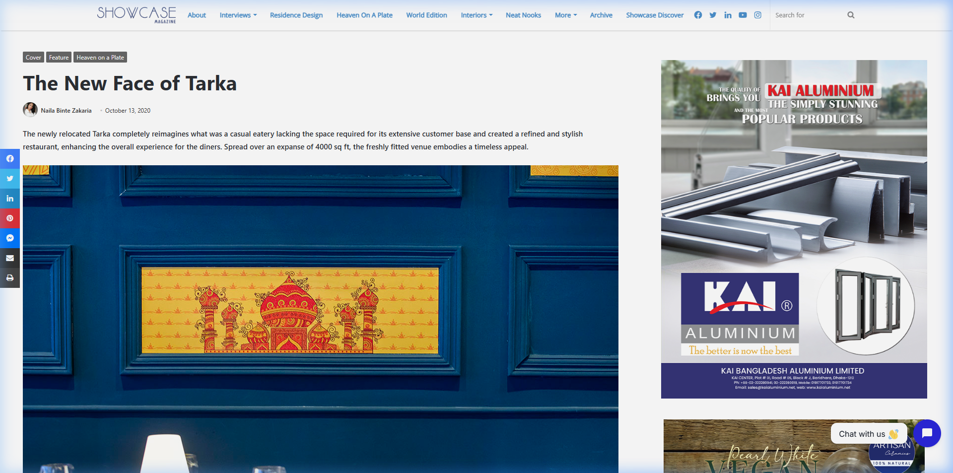 The New Face of Tarka - Showcase Magazine screenshot